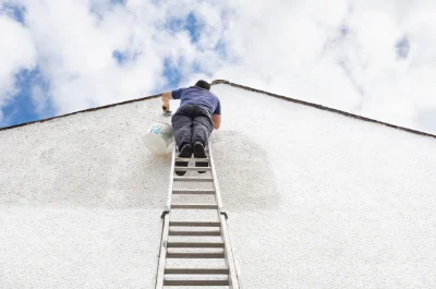 Peinture extérieure à Giscaro — façades et ravalement